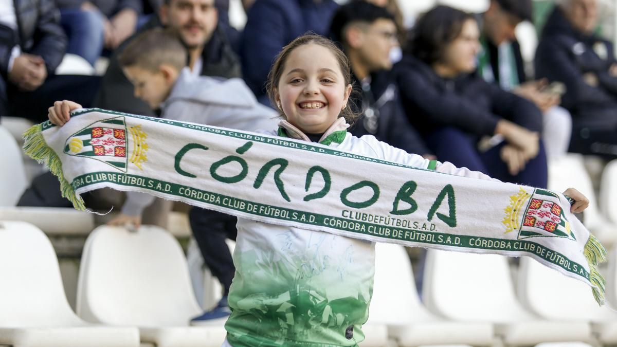 Grada Blanquiverde del Córdoba CF - CD Leganés