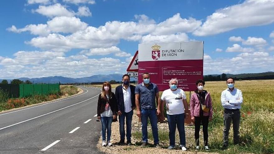 Recepción de las obras en la Valduerna.