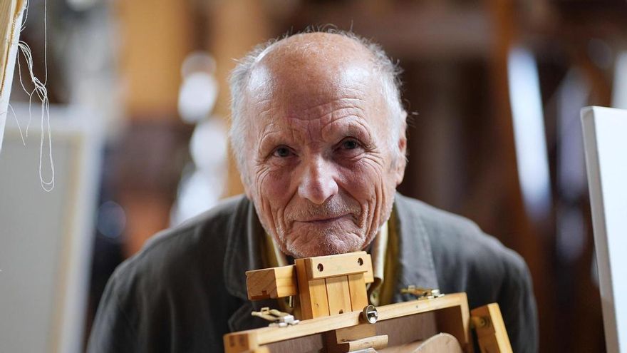 El pintor y escultor Antonio López, en una imagen de archivo