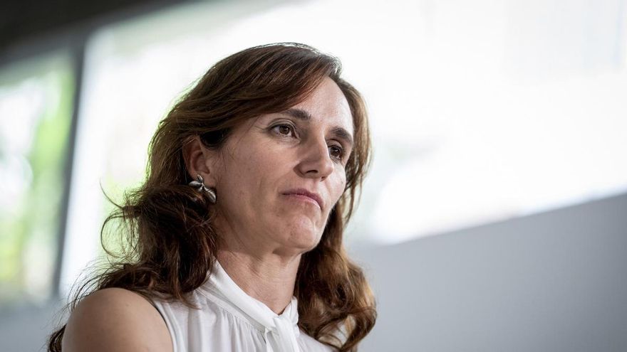 La ministra de Sanidad, Mónica García. Archivo.