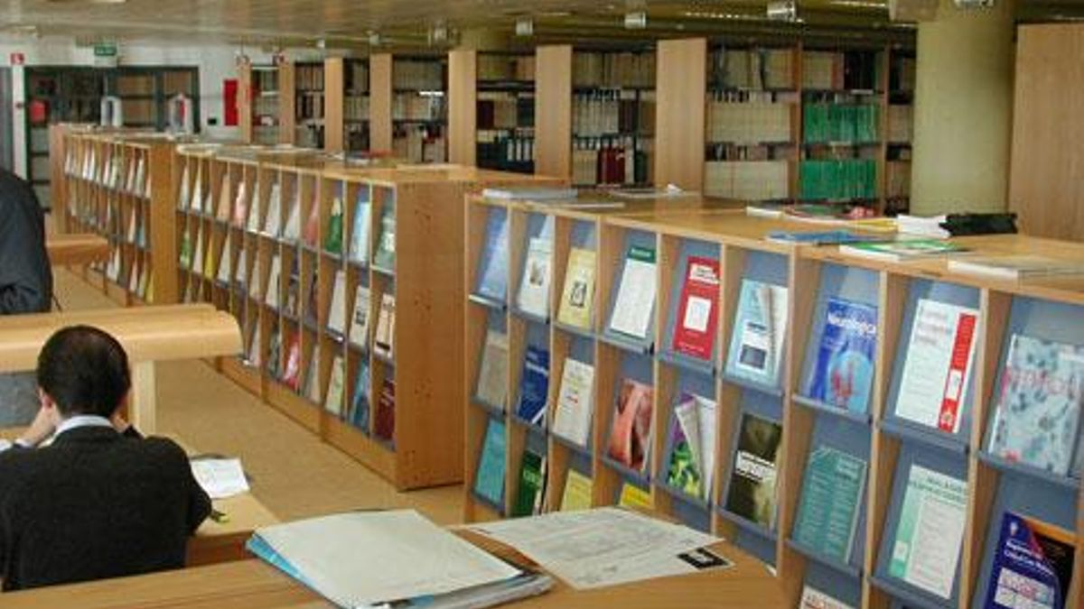 Antigua biblioteca del Reina Sofía.