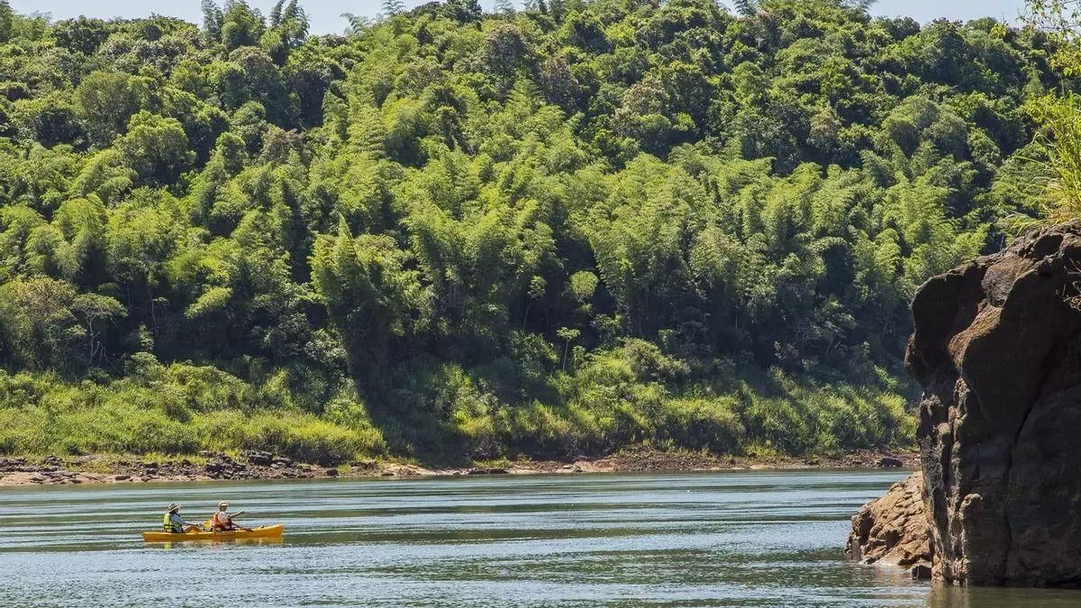 En Misiones, el río Paraná es un escenario natural que incluye áreas protegidas como el Parque Provincial Teyú Cuaré. Foto: archivo elDiarioAR