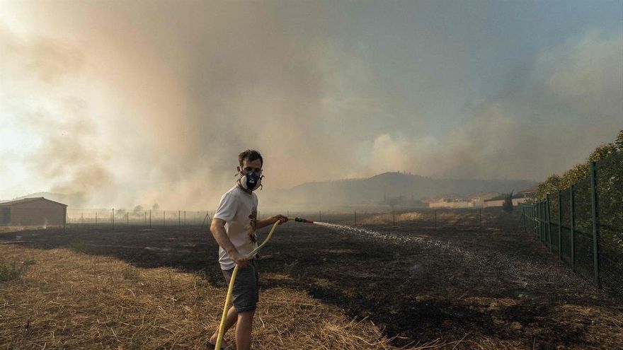 Un muerto y 14.000 hectáreas quemadas en uno de los mayores incendios de la historia de Francia