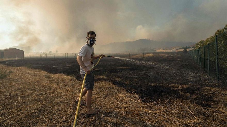 Un muerto y 14.000 hectáreas quemadas en uno de los mayores incendios de la historia de Francia