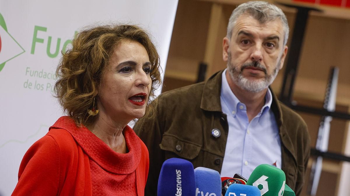 La ministra María Jesús Montero