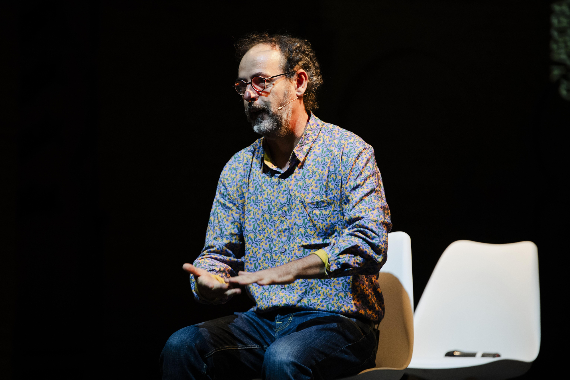 El narrador oral y cuentista Pablo Albo