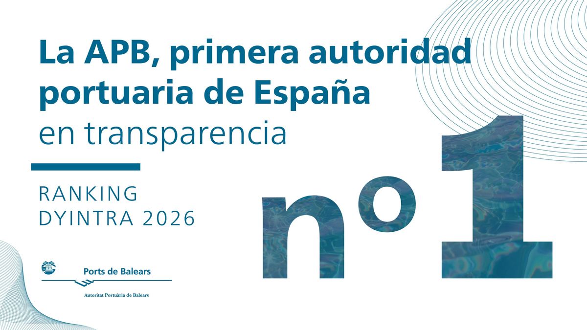 L’APB se situa per primera vegada com l’autoritat portuària més transparent d’Espanya
