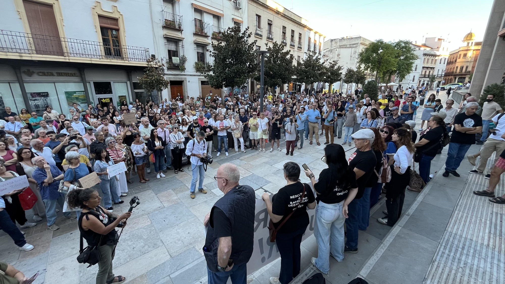 Concentración por la muerte de Maricarmen