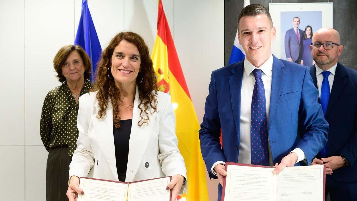 Firma de un memorando de entendimiento (MoU) entre España y la República Eslovaca, rubricado el 28 de octubre de 2025 por la secretaria general de Investigación española, Eva Ortega-Paíno, y el director general eslovaco, Jakub Birka.