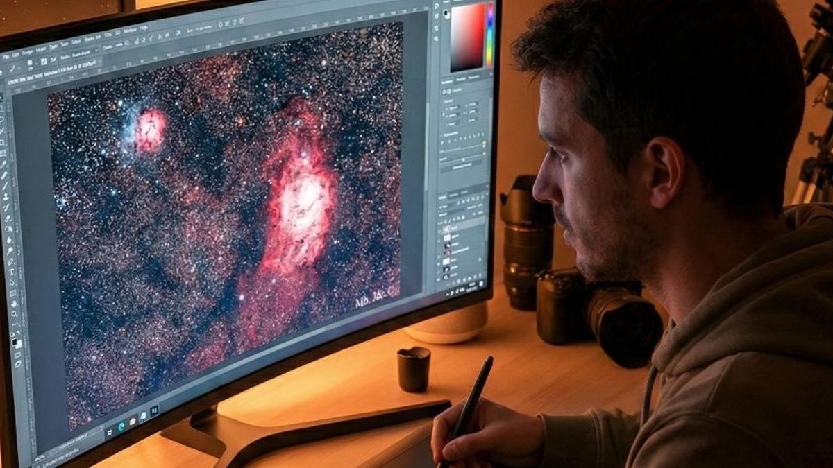 La Agrupación Astronómica de La Palma organiza un taller práctico de procesado de astrofotografía con Siril en El Paso