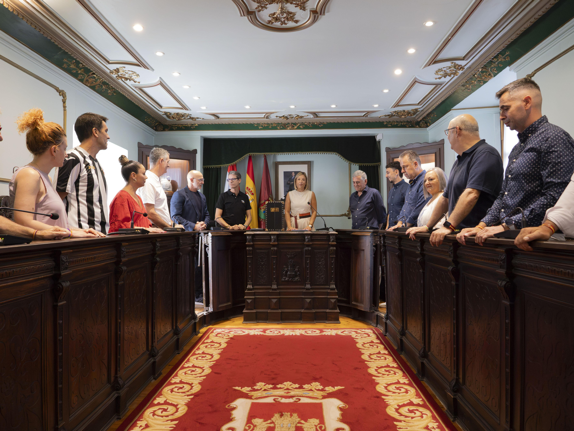 Homenaje al seleccionador Luis de la Fuente en Haro tras la victoria en el Mundial de fútbol