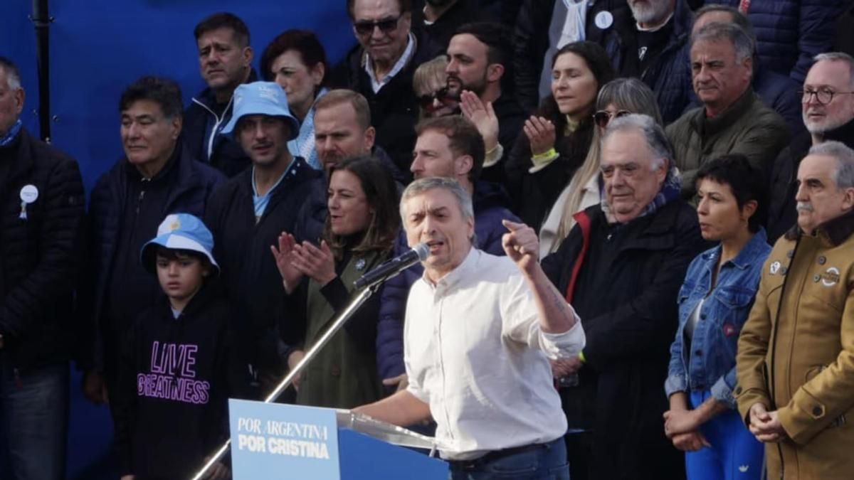 Máximo Kirchner habló de la pelea con Kicillof: "No estamos en veredas opuestas"