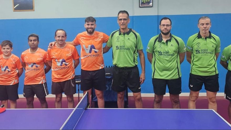 Doble triunfo de los equipos de tenis de mesa del Círculo de Amistad XII de Enero
