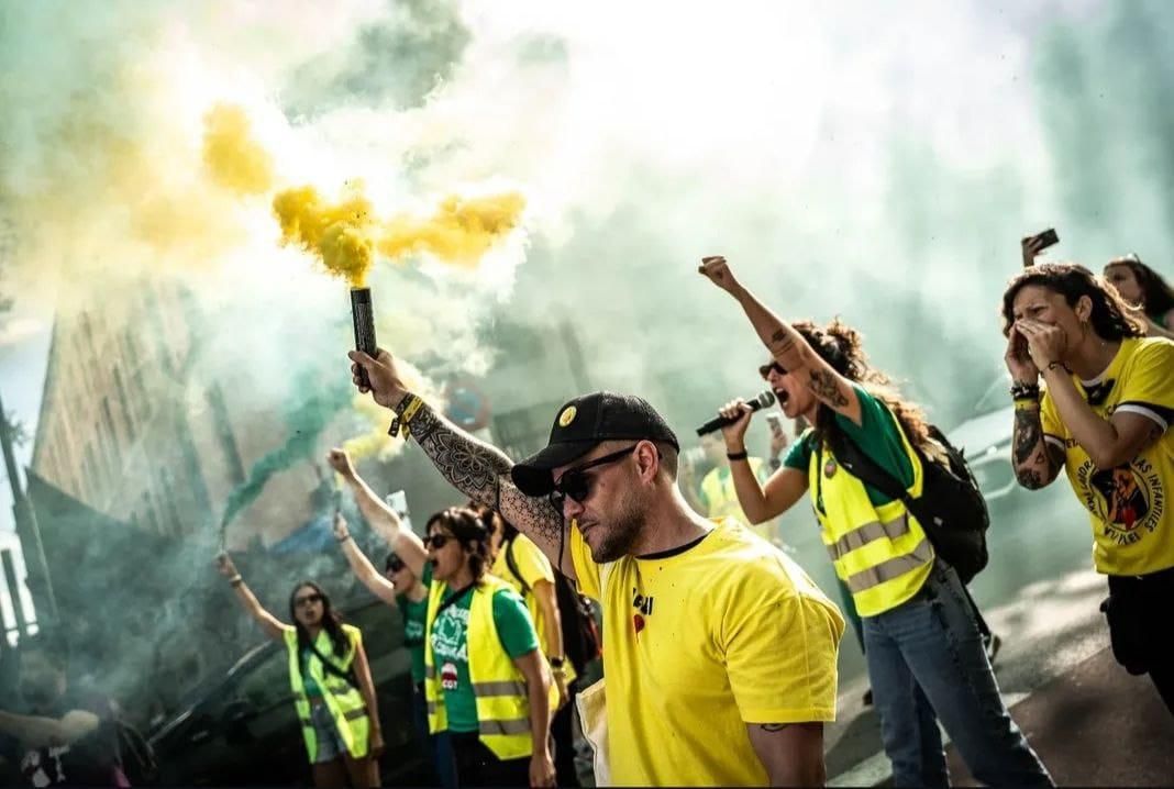 Manifestación del PLEI