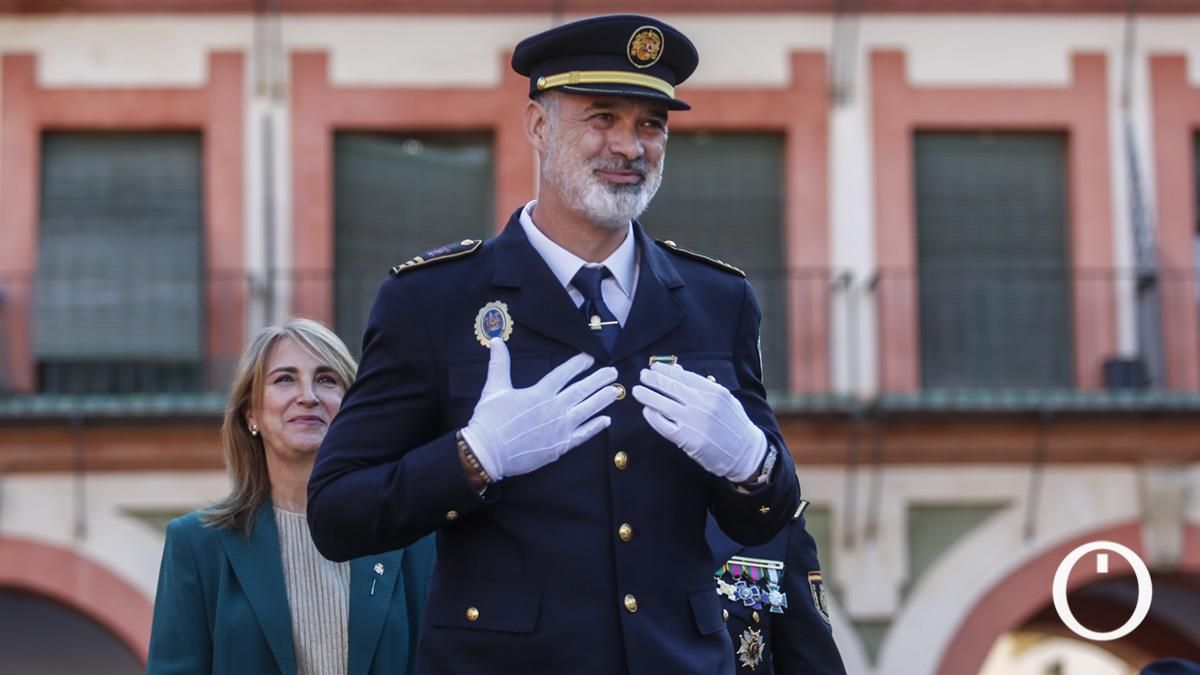 Acto de la Policía Nacional para celebrar su patrón, los Santos Ángeles Custodios