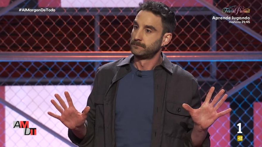 'Al margen de todo' llegó a RTVE con claras intenciones de Dani Rovira, secciones por pulir y la "mejor profesora del mundo"