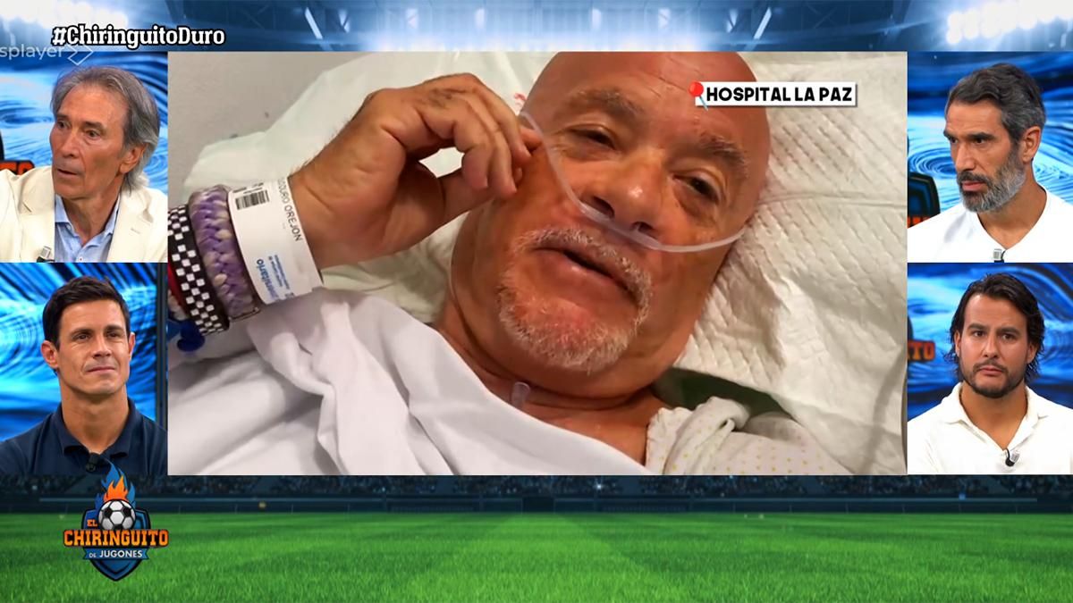 Alfredo Duro manda un mensaje a 'El Chiringuito' desde el hospital tras ser embestido en un encierro: "Tranquilidad"