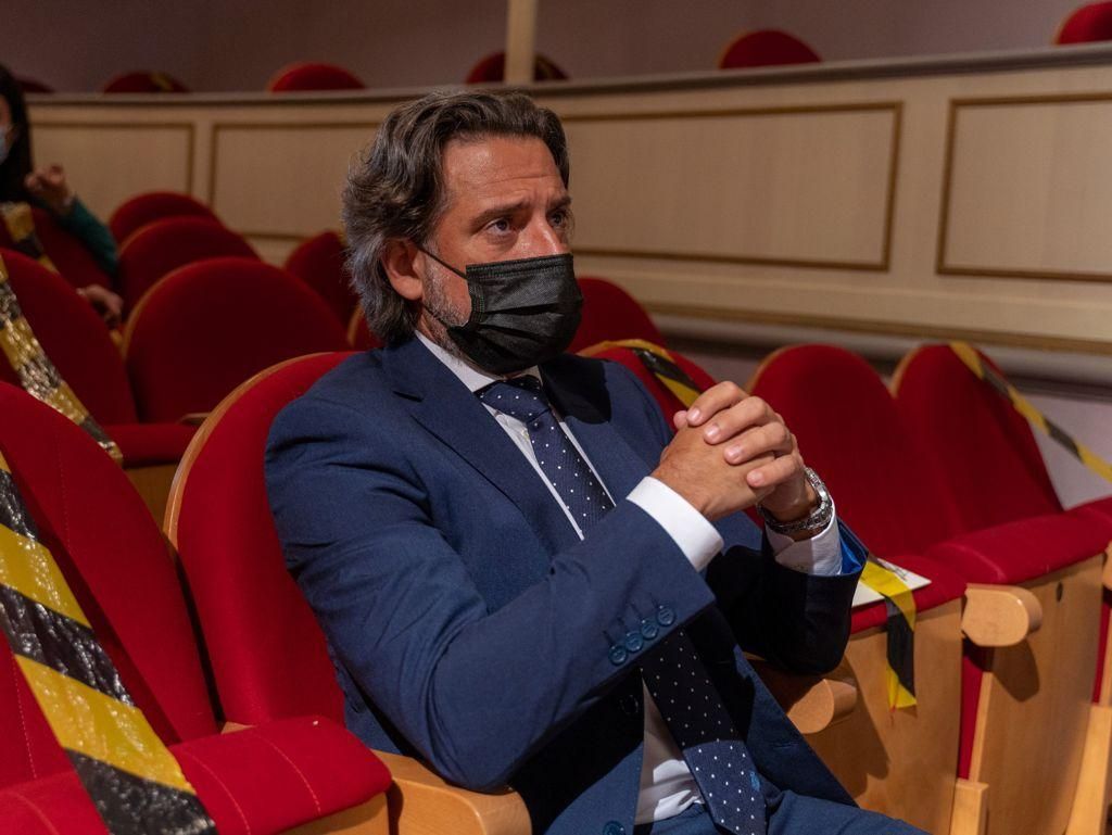 Gustavo Matos en el Teatro Chico.