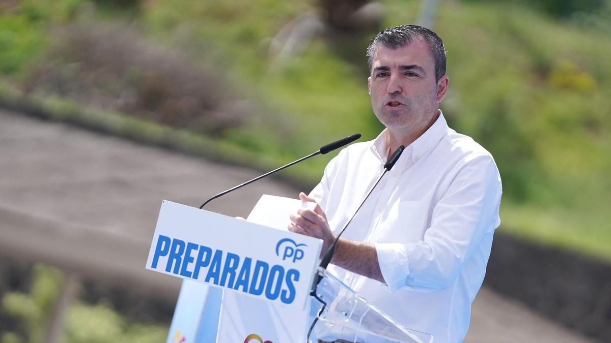 Manuel Domínguez anuncia su candidatura para seguir al frente del PP de Canarias
