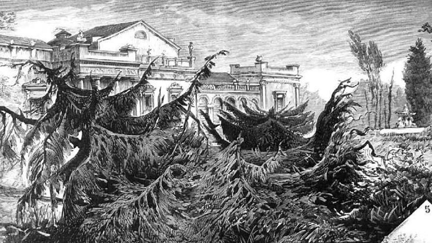 El tornado que asoló Madrid en 1886 dejando decenas de víctimas
