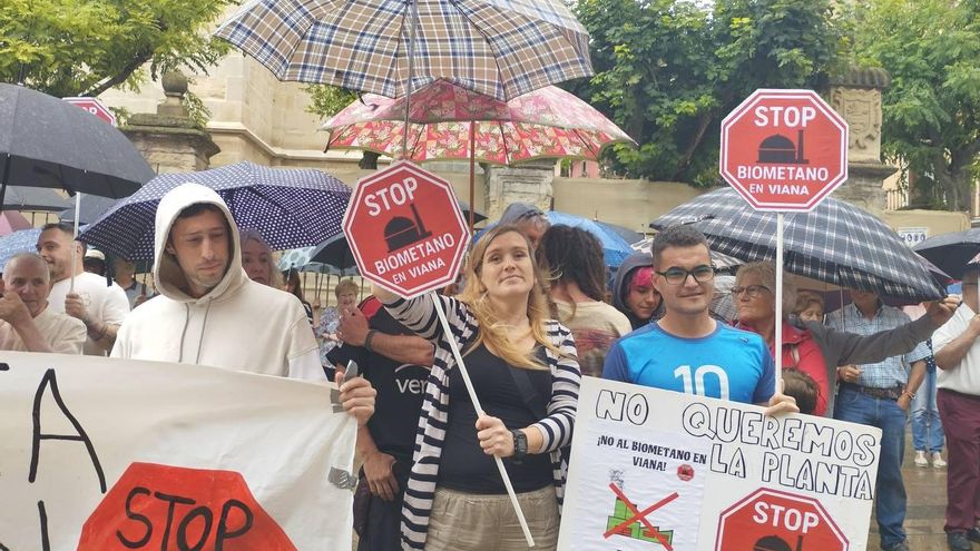 Los vecinos de la localidad navarra de Viana se movilizan para paralizar la apertura de una planta de Biogás