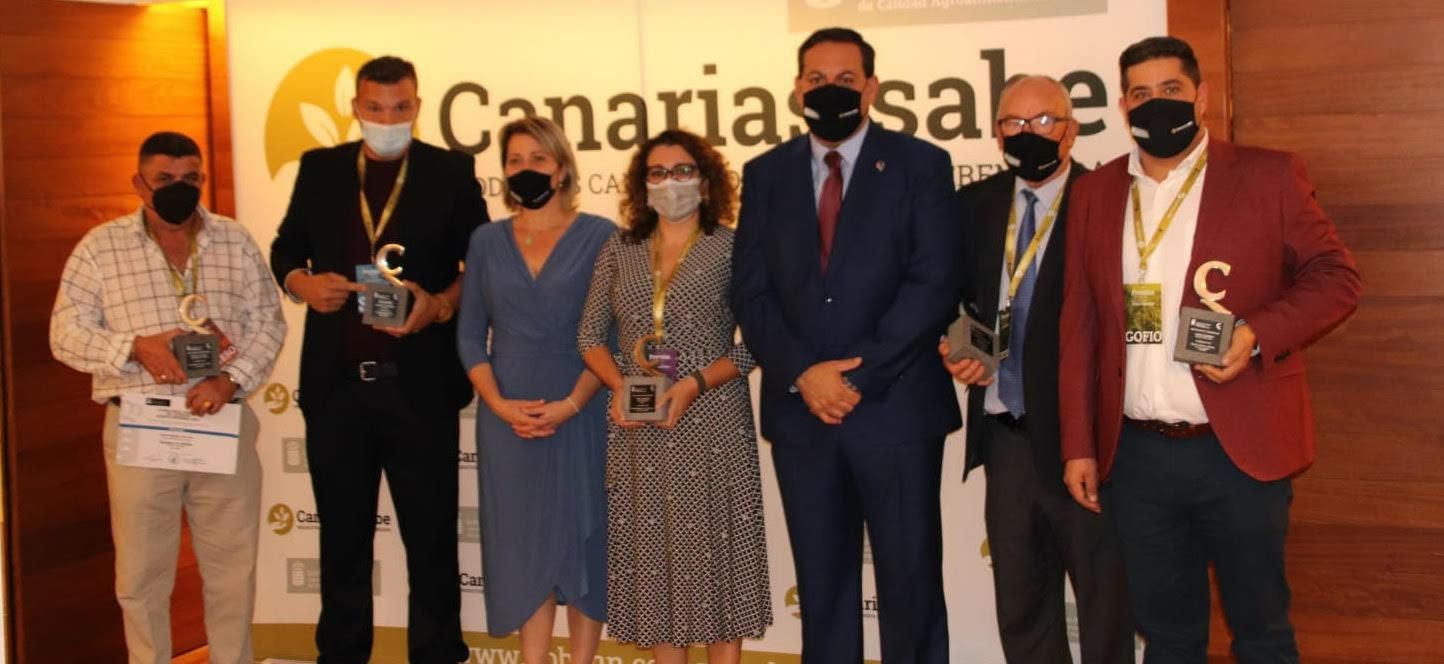Un momento de la entrega de premios.