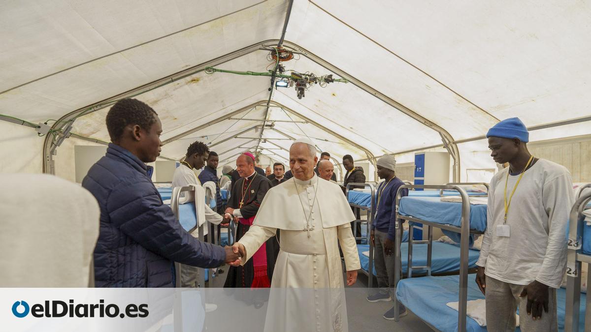 El papa León XIV viaja a Lampedusa tras su visita a Canarias