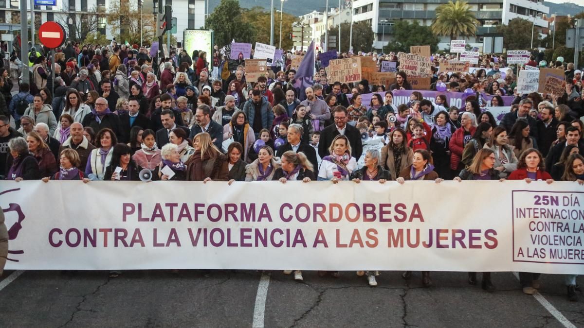 Manifestación contra Violencia de Género