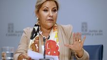 La vicepresidenta de Castilla y León, Rosa Valdeón, en una imagen de archivo