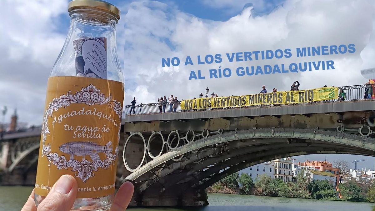 La batalla por los vertidos mineros que contaminan el Guadalquivir acaba en denuncia ante la Fiscalía