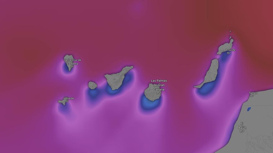 El fuerte oleaje sigue afectando a Canarias: hay una isla en aviso amarillo