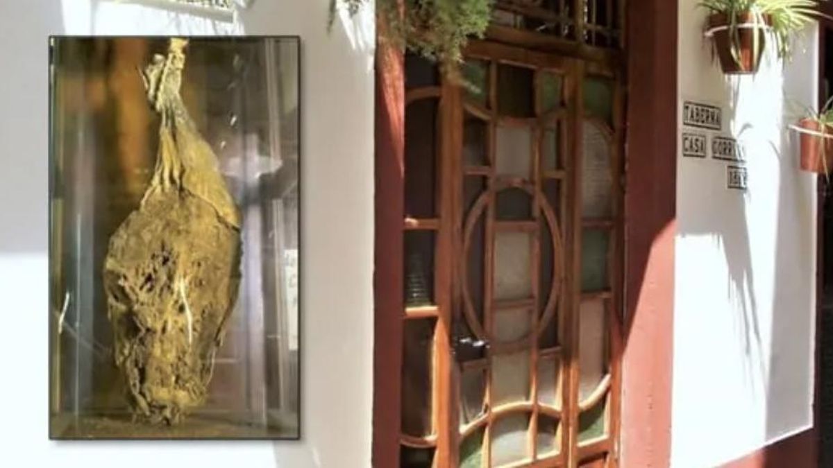 La curiosa y romántica leyenda que rodea a un jamón que fue 'indultado' en una legendaria taberna de Jaén