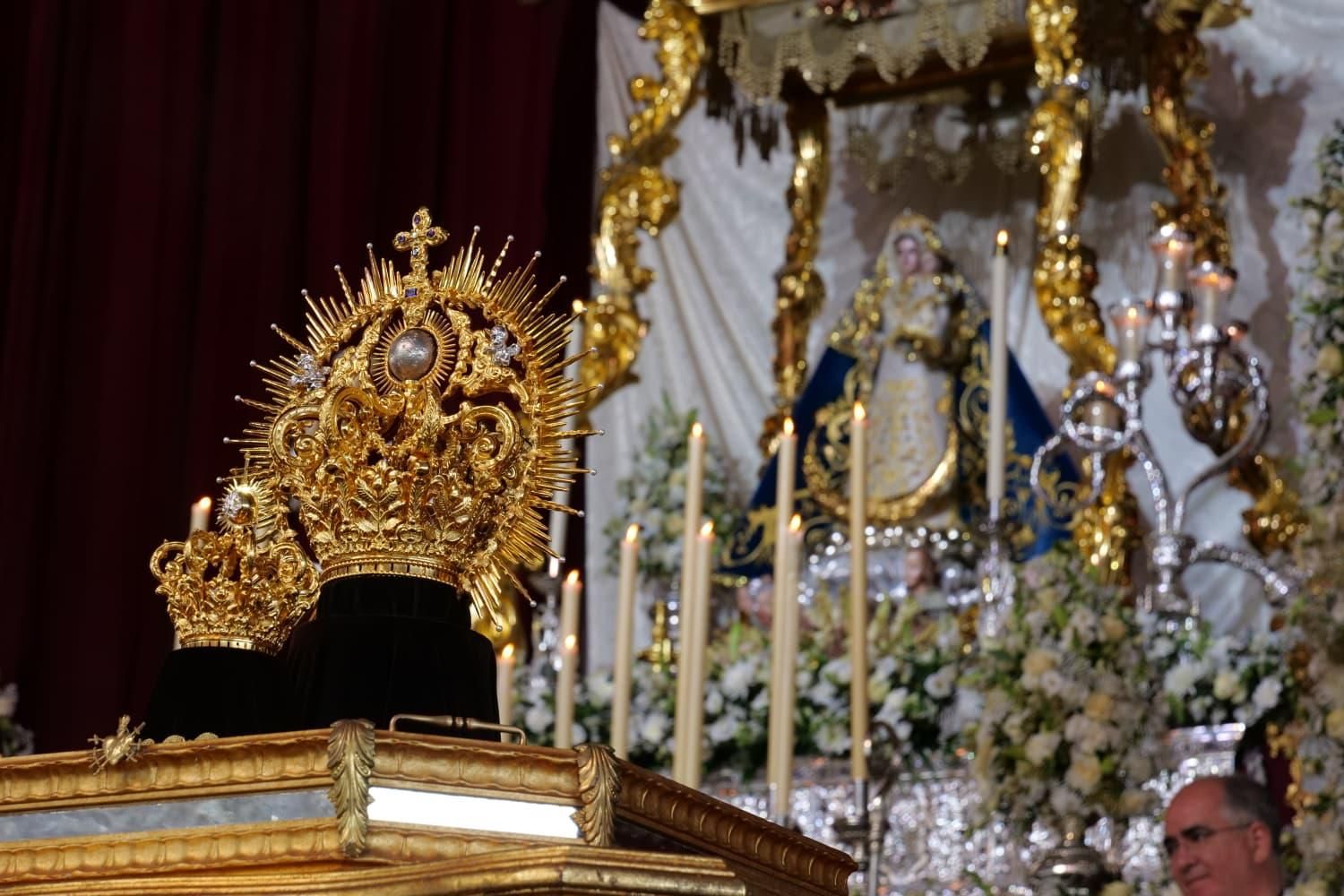 La coronación de la Virgen de Luna, en imágenes