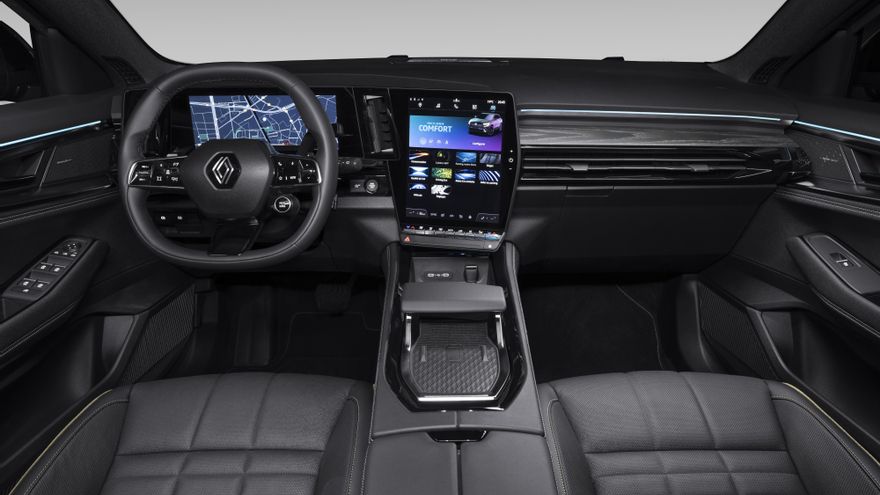 Habitáculo del Renault Austral.