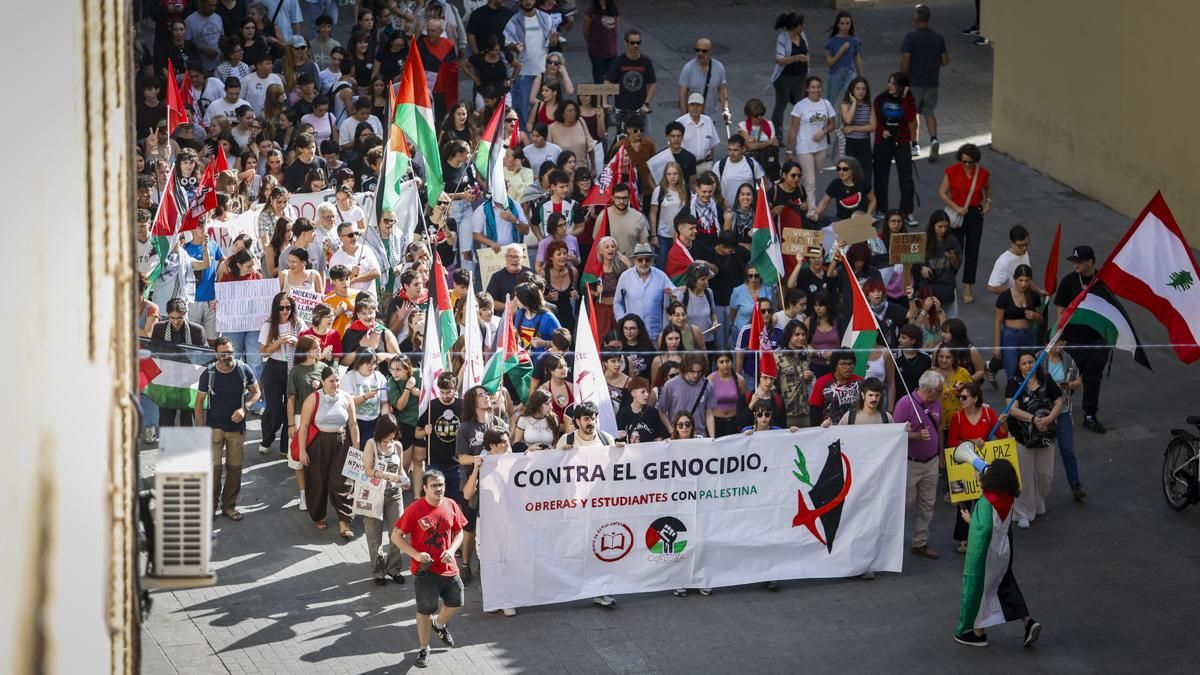 Huelga estudiantil por Gaza