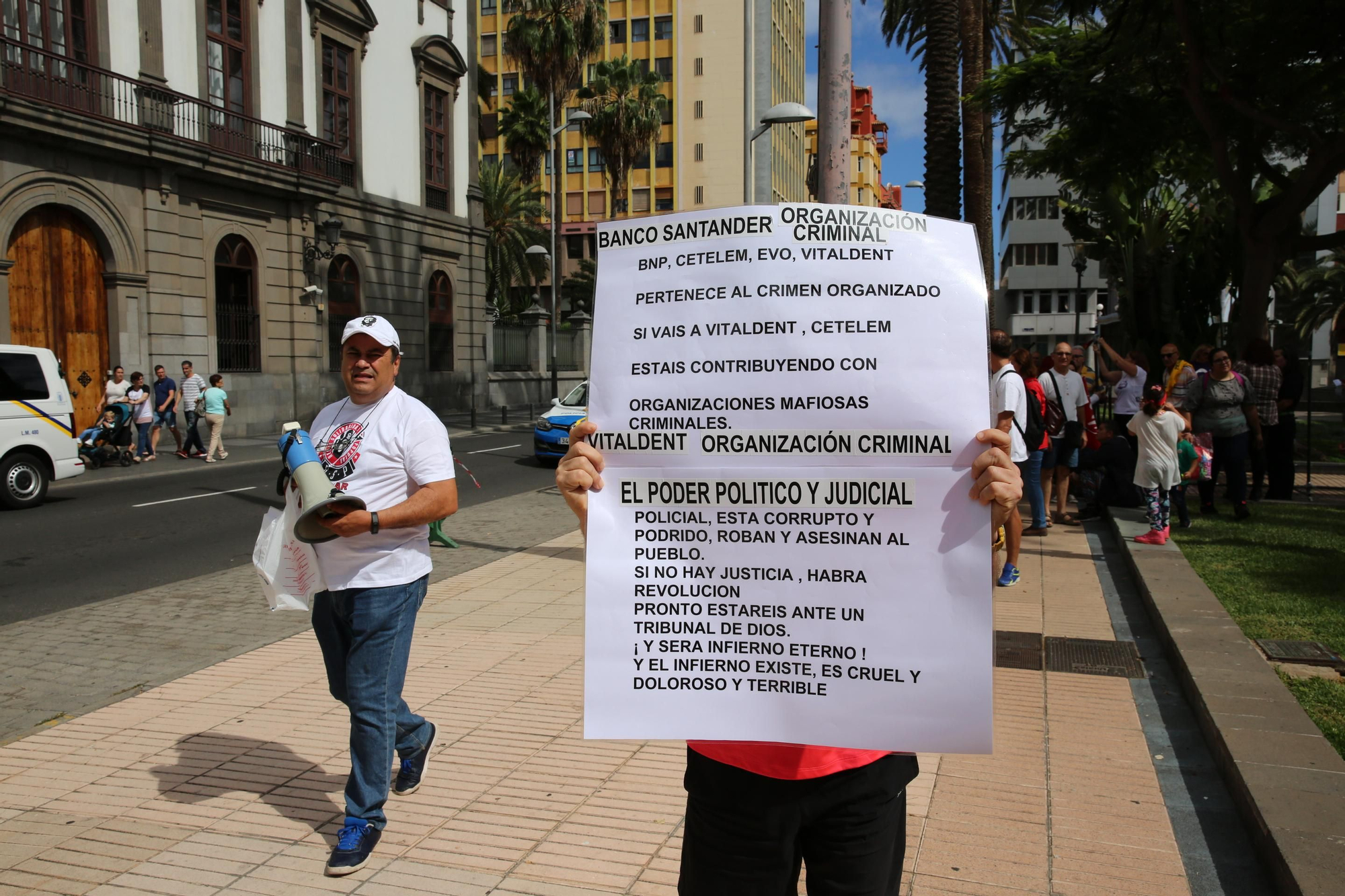 Marcha por la dignidad en Las Palmas de Gran Canaria. Alejandro Ramos.