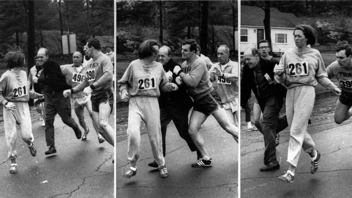 El día que Kathrine Switzer cruzó la meta e hizo historia en el atletismo como la primera mujer en correr una maratón