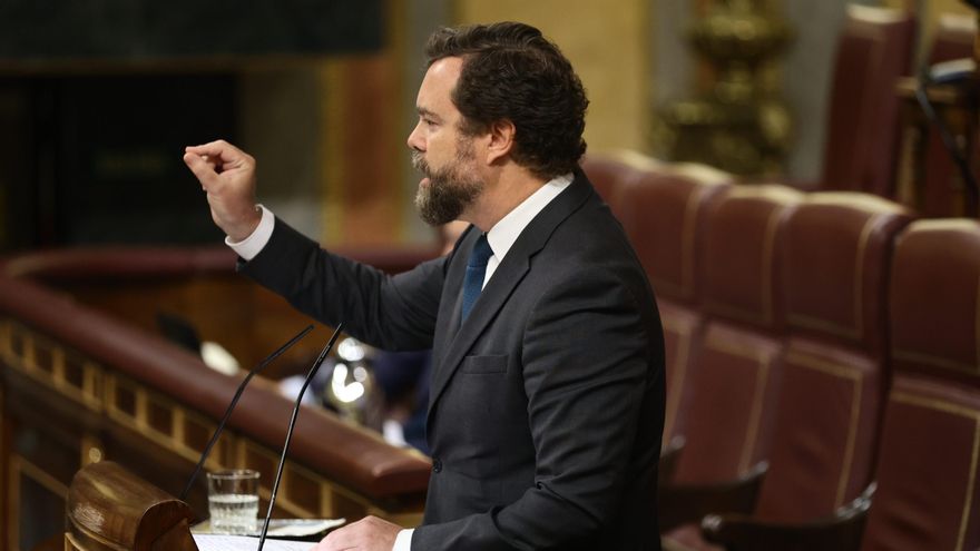 El portavoz parlamentario de Vox, Iván Espinosa de los Monteros.