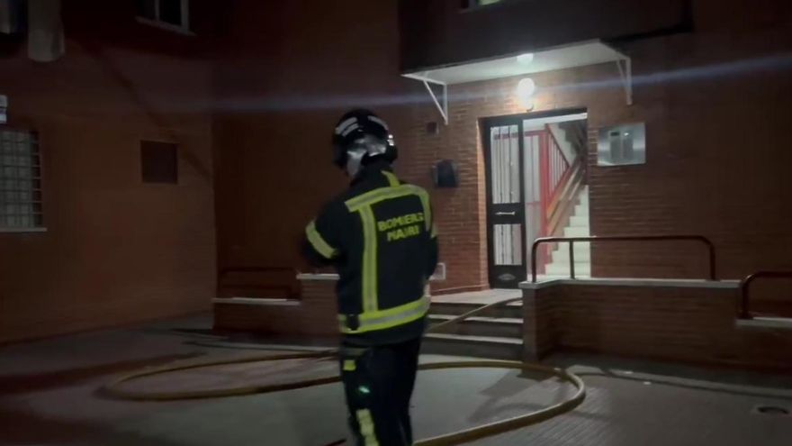 Muere un hombre en el incendio de su vivienda en Villaverde