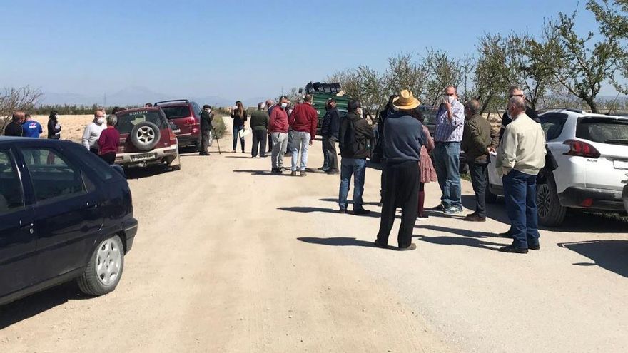 Regantes de la zona norte de Granada rechazan la instalación de una planta fotovoltaica porque invade 700 hectáreas de terrenos agrícolas