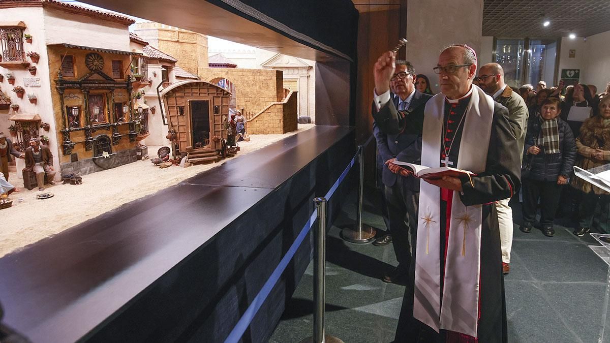 Inauguración del Belén de la Fundación Cajasol en Córdoba