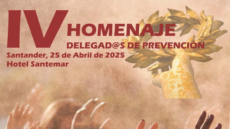 Cartel de la jornada de UGT para analizar la Ley de Prevención de Riesgos