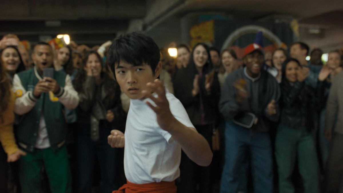 Ben Wang en 'karate kid: legends'