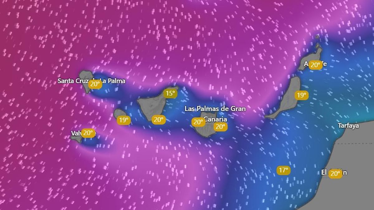La lluvia, el fuerte oleaje y el viento ponen en alerta a Canarias a partir del jueves