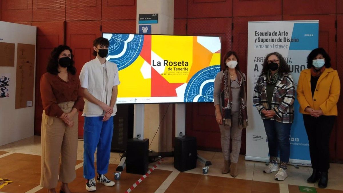 Presentación del cartel de las II Jornadas de la Roseta. / FOTO: CABILDO DE TENERIFE