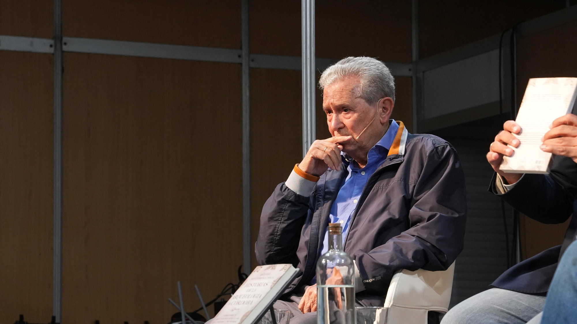Antonio Monterroso y Herminio Trigo en la 51ª Feria del Libro de Córdoba