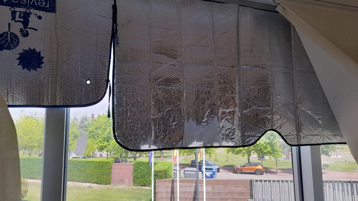 Temperaturas asfixiantes en el Centro de Salud Mental de Albelda: 38 grados en una habitación y 31 en las zonas comunes