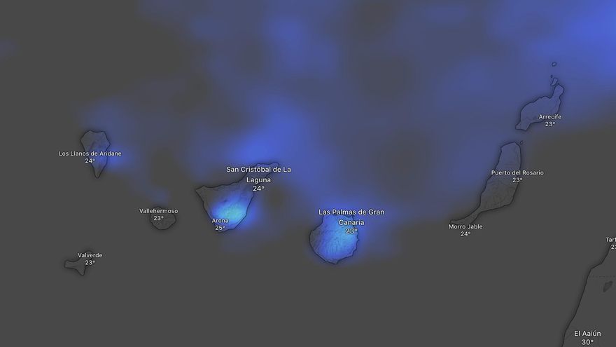 Adiós a la calima y regreso del alisio y las lluvias: el tiempo de esta semana en Canarias