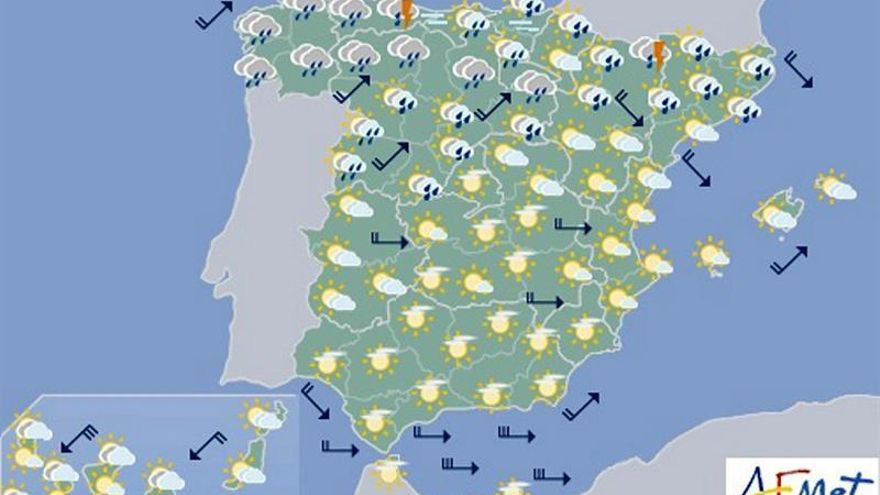 Hoy, temperaturas significativamente altas en Levante