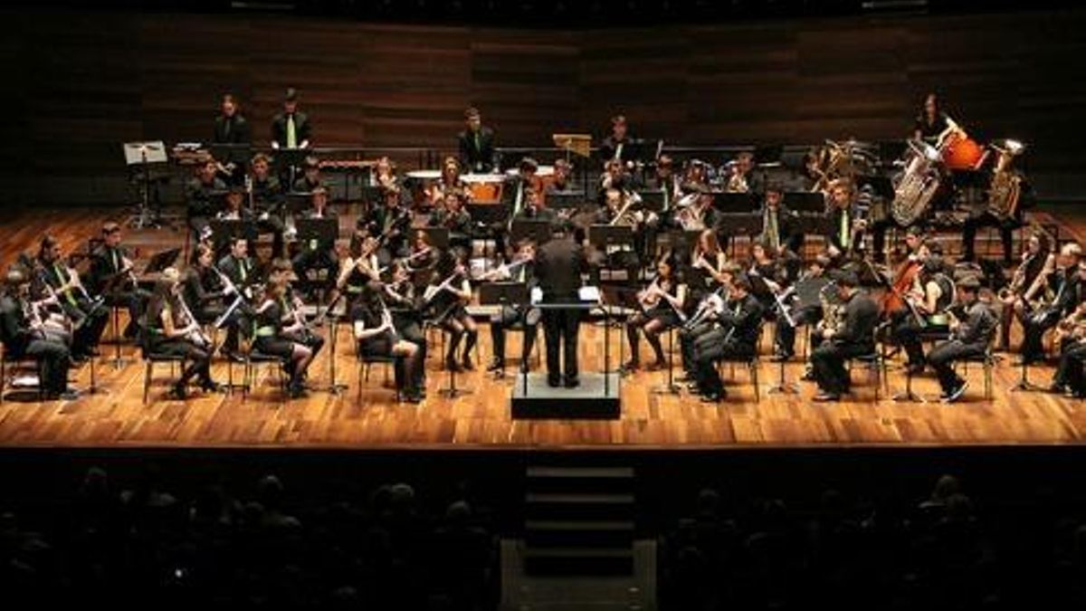 Concierto en el Auditorio de León a cargo de las Juventudes Musicales de la Universidad, archivo.